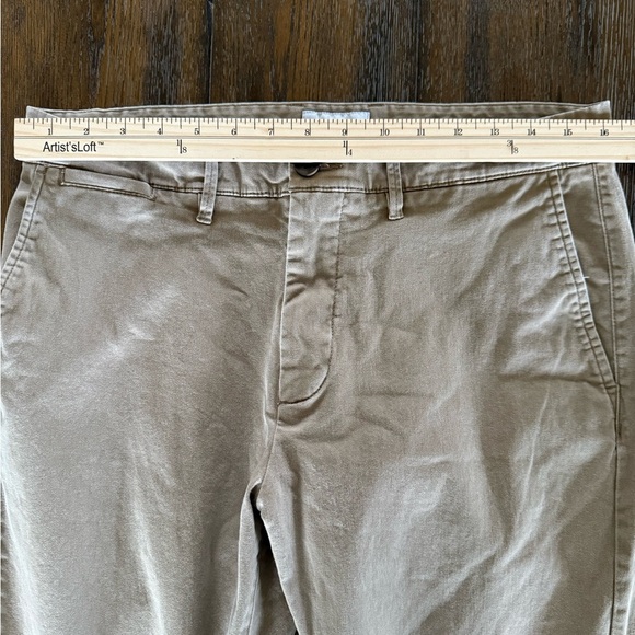 Goodfellow Men's Hennepin Athletic Fit Chino Khaki Tan Pants Size 34 - Picture 7 of 10